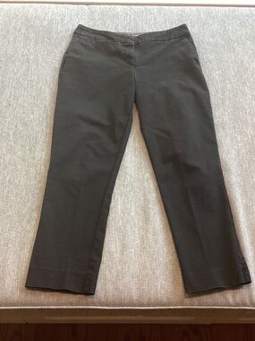 Black cropped Boden pants -Size 8 regular